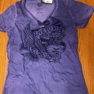 Harley-Davidson Purple T-Shirt